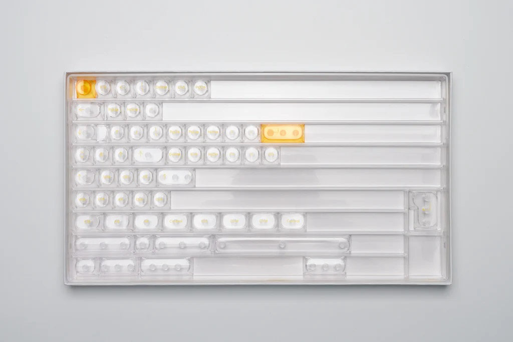 Chilkey Glazed Yellow 170 Key DDA Profile Dye Sub PC Keycap Set MKZE2A6FNT |72716|