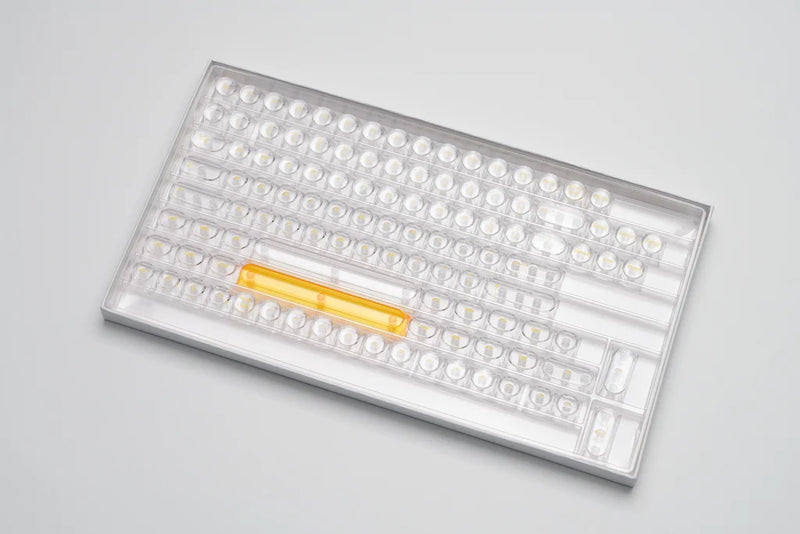 Chilkey Glazed Yellow 170 Key DDA Profile Dye Sub PC Keycap Set