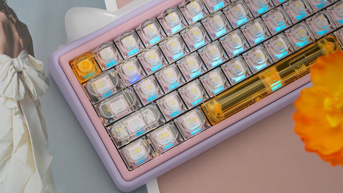 Chilkey Glazed Yellow 170 Key DDA Profile Dye Sub PC Keycap Set