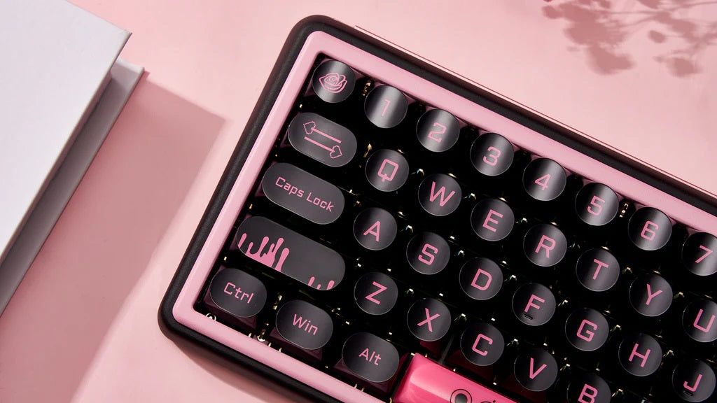 Chilkey Dark Blush 170 Key DDA Profile Dye Sub PC Keycap Set MKCVQLKXZQ |72753|