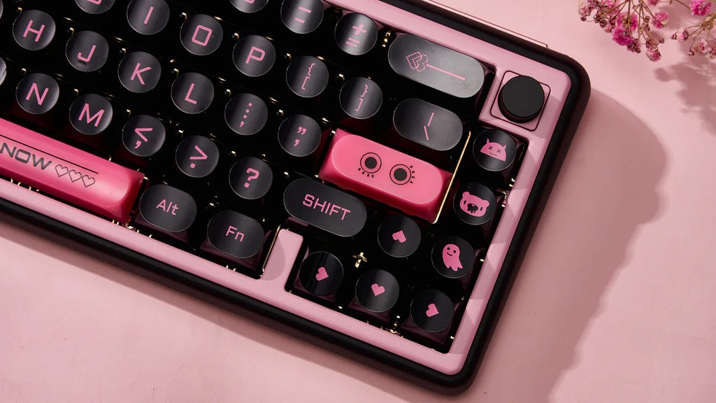 Chilkey Dark Blush 170 Key DDA Profile Dye Sub PC Keycap Set MKCVQLKXZQ |72754|