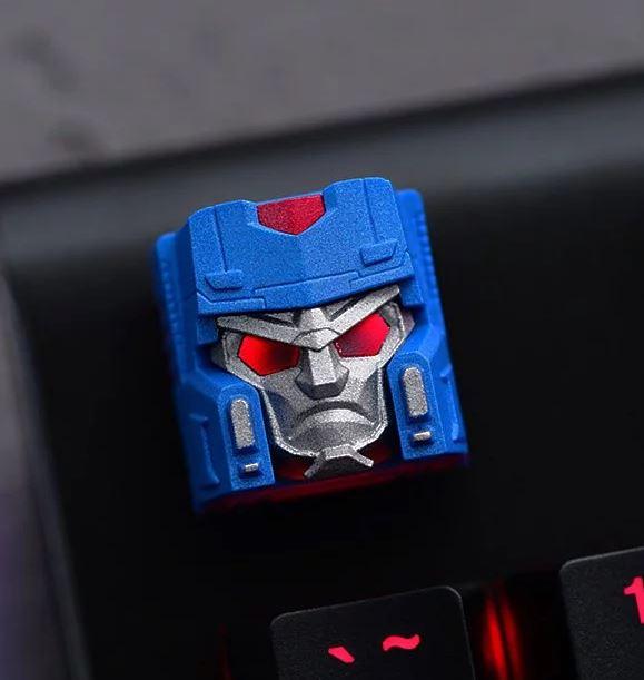 Hot Keys Project HKP Overlord Metal Blue Artisan Keycap MKLHGFK4JJ |0|