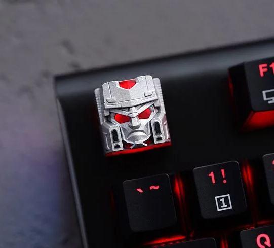 Hot Keys Project HKP Overlord Silver Artisan Keycap MKKOGFXT9M |38682|