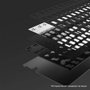 WOBKEY Crush 80 Reboot Pro Aluminum Hotswap Wireless RGB Keyboard MKM3VNEVAD |72806|