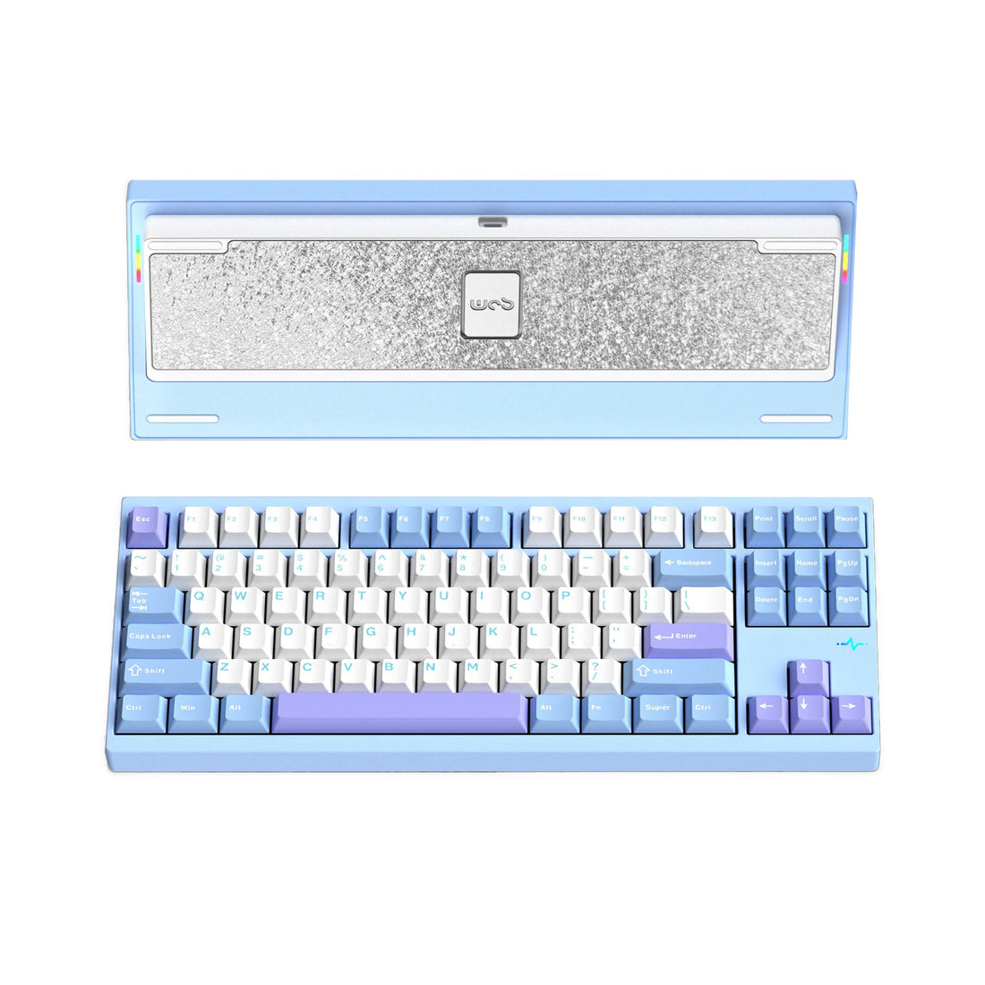 WOBKEY Crush 80 Reboot Pro Aluminum Hotswap Wireless RGB Keyboard wobkey-crush-80-reboot-pro-aluminum-hotswap-wireless-rgb-keyboard