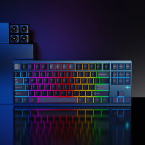 WOBKEY Crush 80 Reboot Pro Aluminum Hotswap Wireless RGB Keyboard MKM3VNEVAD |72824|