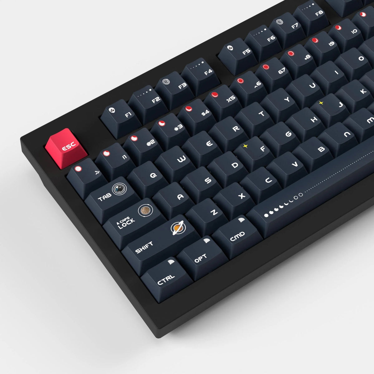 Keychron Cosmic Galaxy 140 Key Cherry Profile Dye Sub PBT Keycap Set