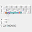 Keychron Pixel Sunset 139 Key Cherry Profile Dye Sub PBT Keycap Set