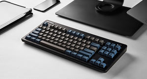 Realforce R3 Grey / Blue TKL Wireless Dye Sub PBT Keyboard MKZ3BTZ0U5 |73158|