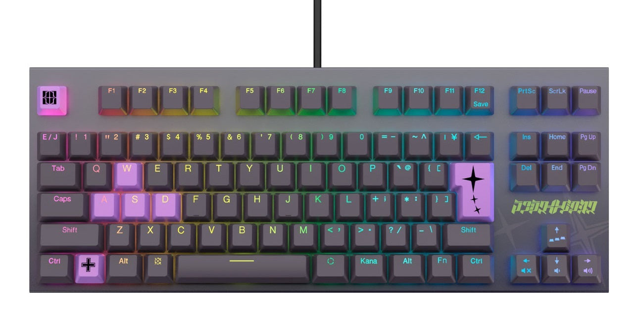 Realforce x hololive GX1 Laplace Darkness * Keyboard MK2EJNVCDE |0|