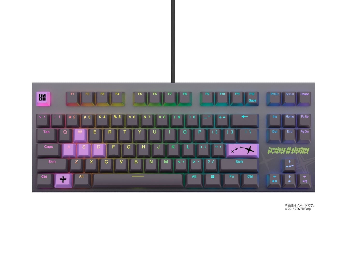 Realforce x hololive GX1 Laplace Darkness * Keyboard MK2EJNVCDE |24006|