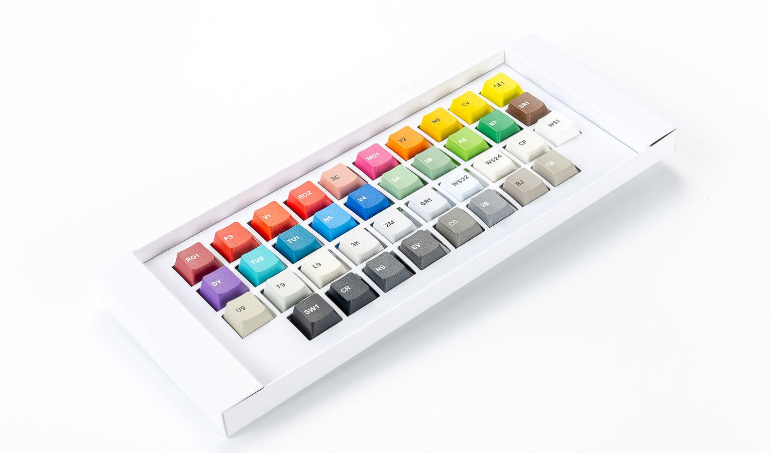 GMK Color Sample Keycap Kits MKEW3XXK4H |73286|