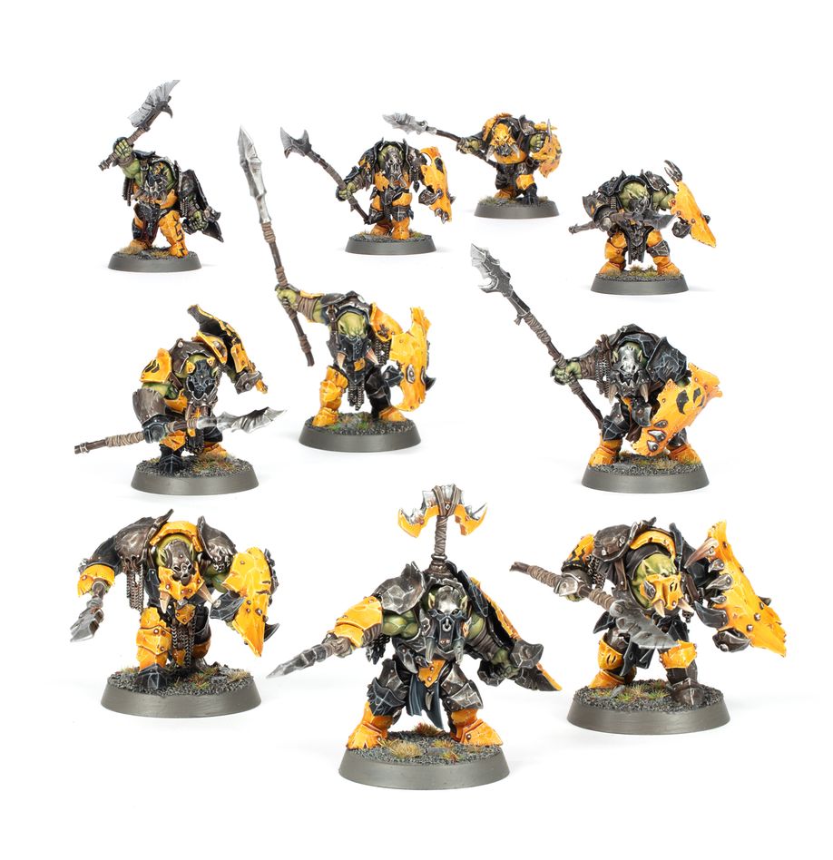 Warhammer Age of Sigmar Orruk Warclans Ardboyz MK43HJZVOW |73526|