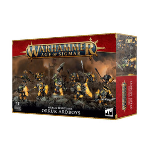 Warhammer Age of Sigmar Orruk Warclans Ardboyz MK43HJZVOW |73527|