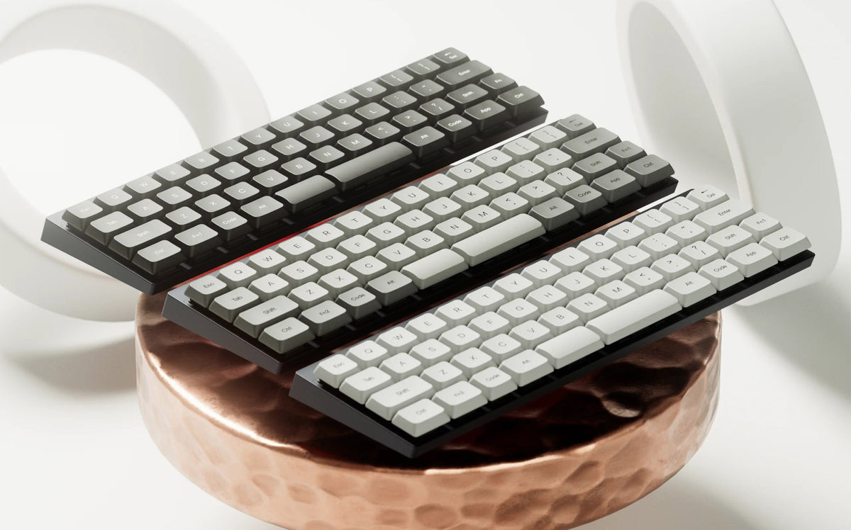 Vortex Core Size Vortex Core Plus Aluminum 40% Wireless Low Profile Keyboard