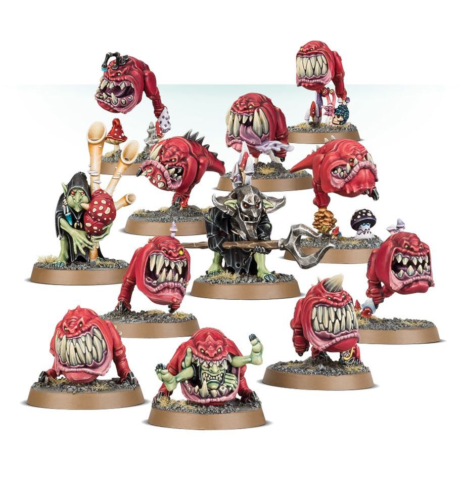 Warhammer Age of Sigmar Gloomspite Gitz Squig Herd (2024) MKUFMDBQFP |73556|