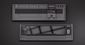 Qwertykeys QK101 * WK Aluminum Barebones Wireless DIY Keyboard Kit MKRW8Z1G43 |24145|