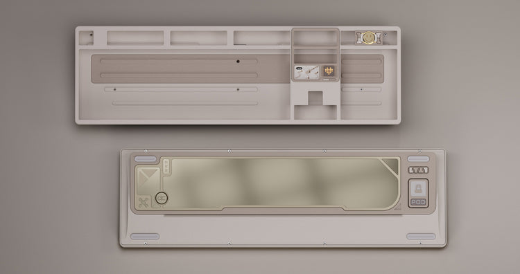 Qwertykeys QK101 * WK Aluminum Barebones Wireless DIY Keyboard Kit MKRW8Z1G43 |24157|