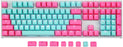 Tai-Hao Miami Lights Backlit 117 Key OEM Profile Double Shot PBT Keycap Set