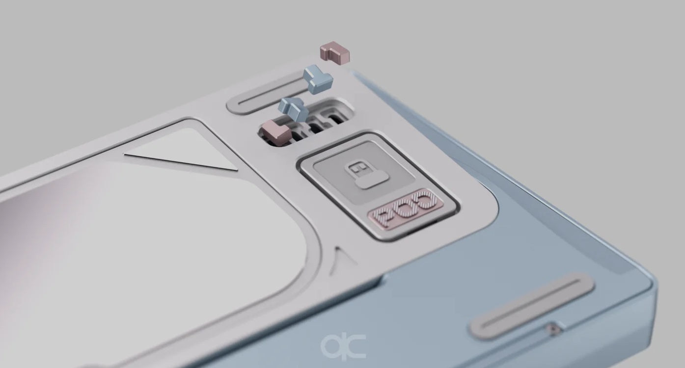 Qwertykeys QK101 * WK Aluminum Barebones Wireless DIY Keyboard Kit MKRW8Z1G43 |73578|