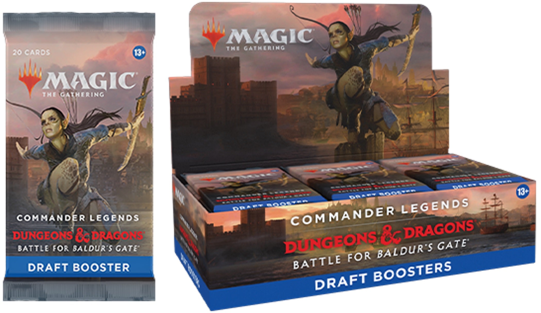 Magic The Gathering - Commander Legends Baldurs Gate Draft Booster Pack MKA37MB79A |0|