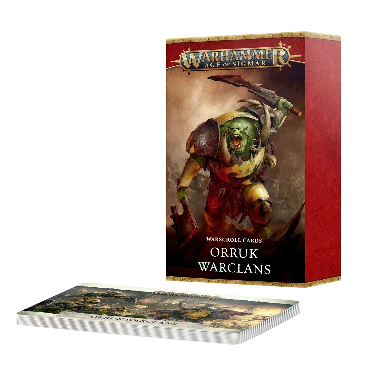 Warhammer Age of Sigmas Warscroll Cards Orruk Warclans MK3FZJYZAW |0|