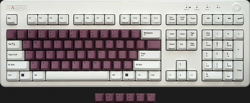 Topre Realforce R3 Keycap Set MKMAATSQ4G |74065|