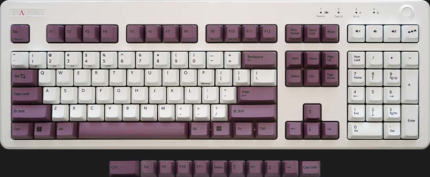 Topre Realforce R3 Keycap Set MKMAATSQ4G |74021|