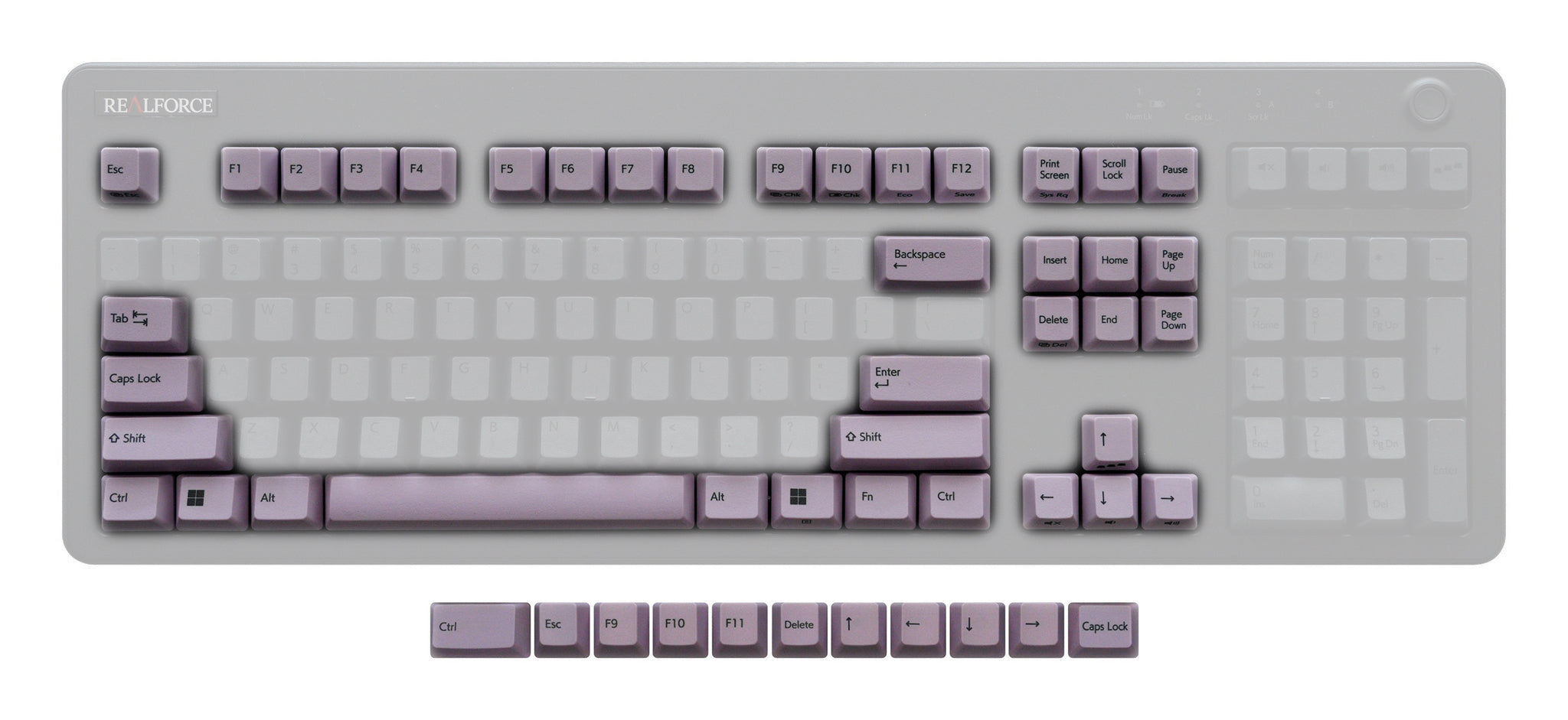 Topre Realforce R3 Keycap Set MKMAATSQ4G |24429|