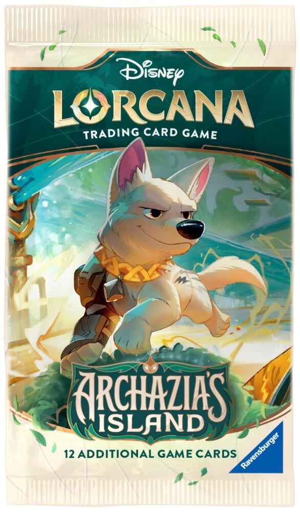 Disney Lorcana Archazia's Island Booster Pack Disney Lorcana Archazia's Island Booster Pack
