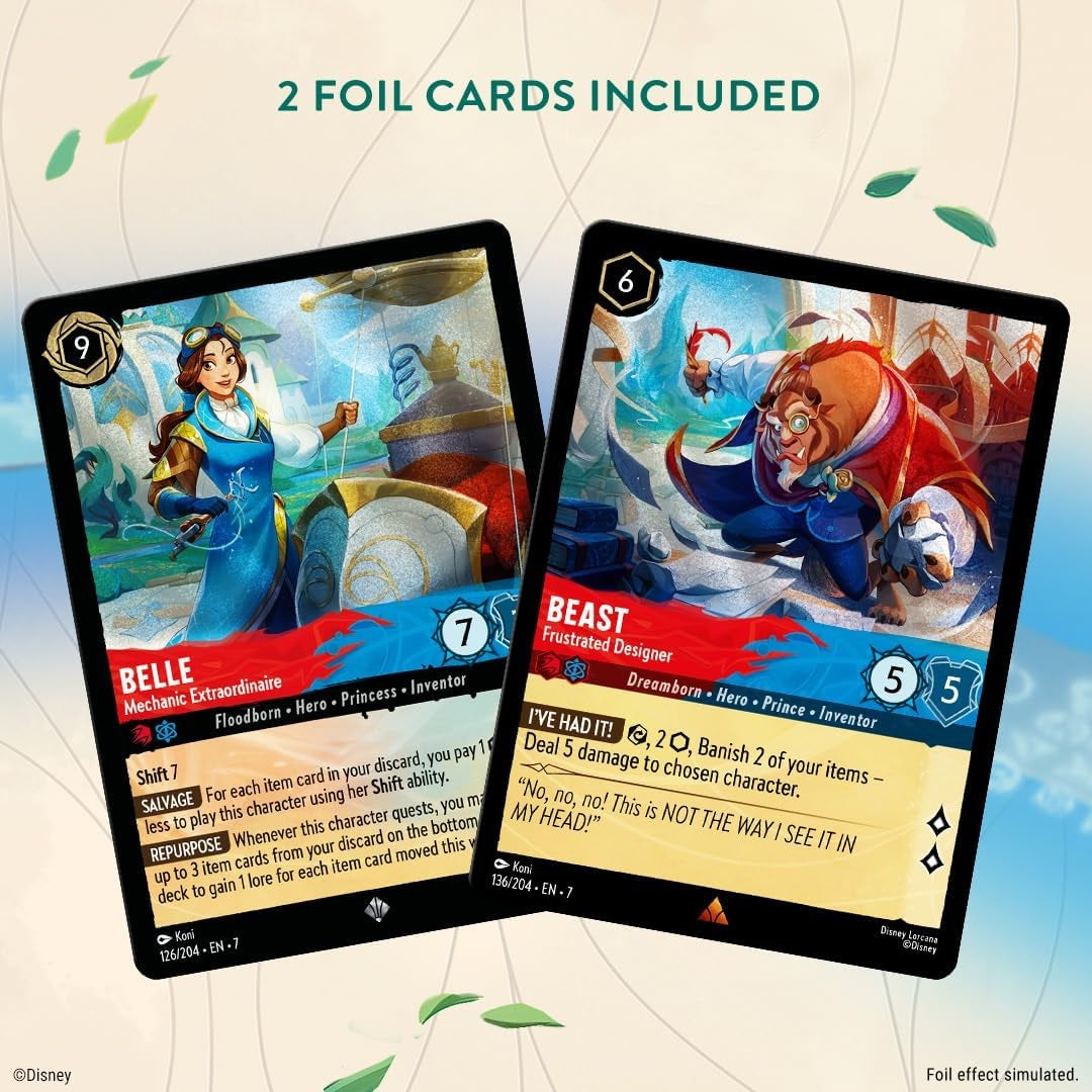 lorcana archazia's island starter deck list Disney Lorcana Archazia's Island Starter Deck An Inventive Pair Ruby / Sapphire