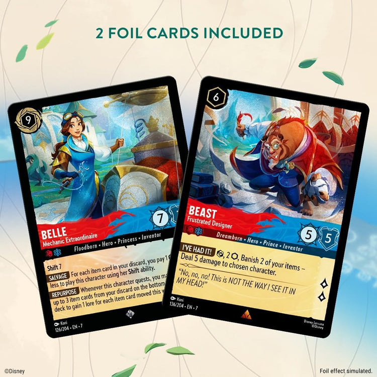 lorcana archazia's island starter deck Disney Lorcana Archazia's Island Starter Deck An Inventive Pair Ruby / Sapphire