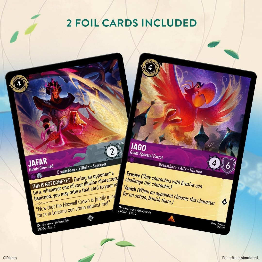 Disney Lorcana Archazia's Island Starter Deck Feared and Feathered Ame Disney Lorcana Archazia's Island Starter Deck Feared and Feathered Ame