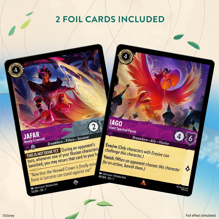 Disney Lorcana Archazia's Island Starter Deck Feared and Feathered Amethyst / Steel Disney Lorcana Archazia's Island Starter Deck Feared and Feathered Amethyst / Steel