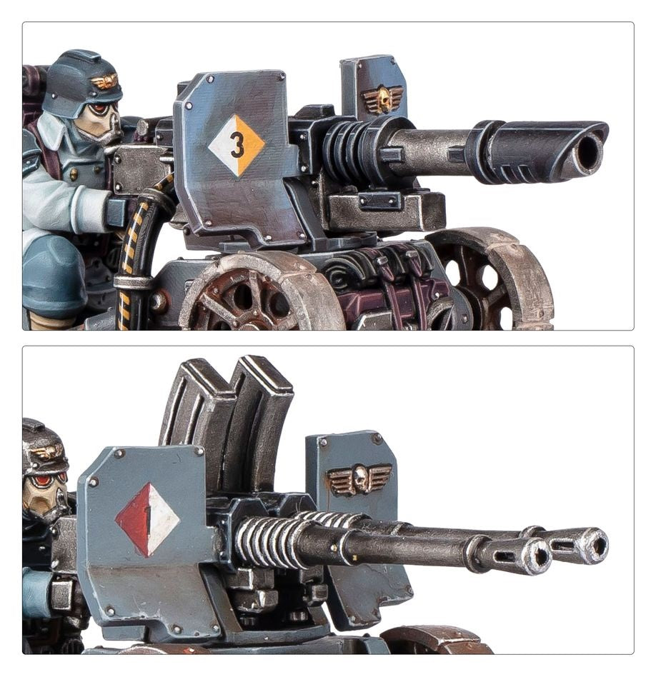 Warhammer 40000 Astra Militarum Krieg Heavy Weapons Squad MKQ985XHQH |73973|