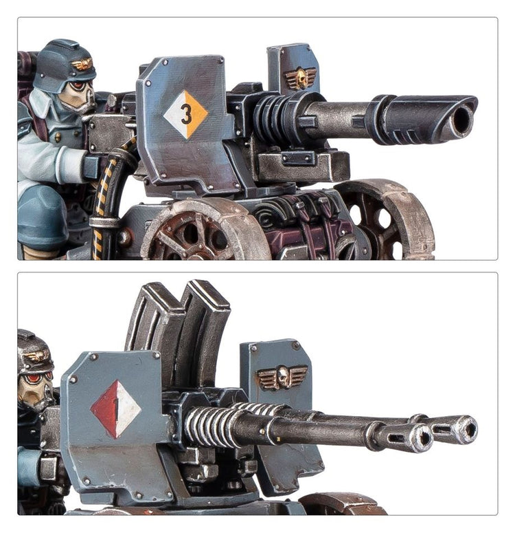Warhammer 40000 Astra Militarum Krieg Heavy Weapons Squad MKQ985XHQH |73973|