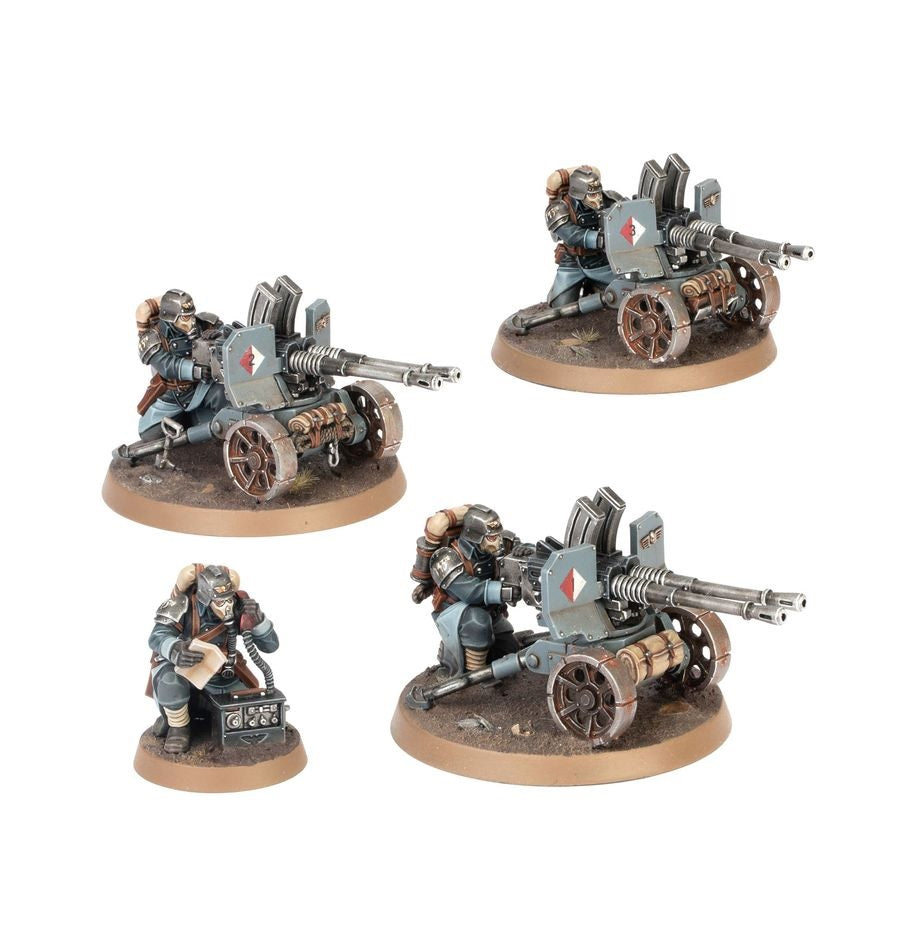 Warhammer 40000 Astra Militarum Krieg Heavy Weapons Squad MKQ985XHQH |73972|