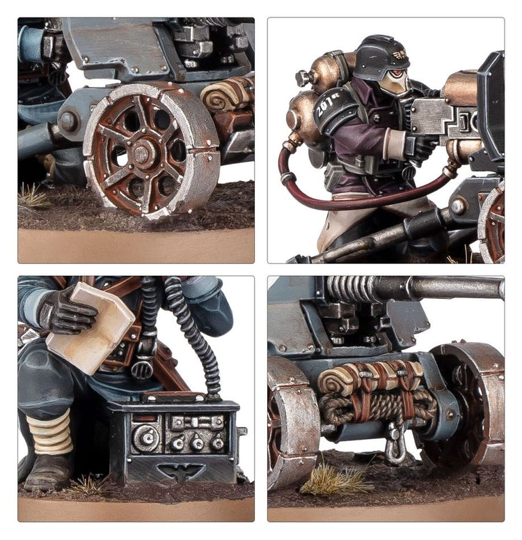 Warhammer 40000 Astra Militarum Krieg Heavy Weapons Squad MKQ985XHQH |73974|