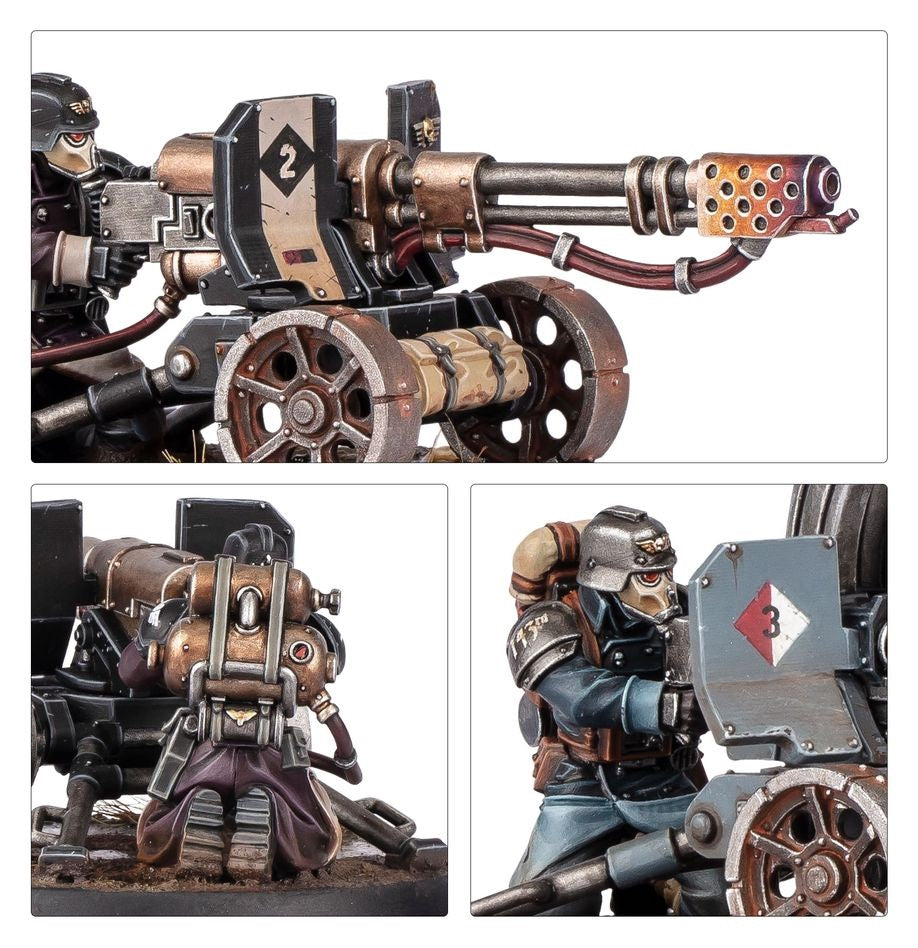 Warhammer 40000 Astra Militarum Krieg Heavy Weapons Squad MKQ985XHQH |73975|