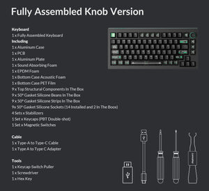 Lemokey L5 HE 8K RGB Keyboard MKJAAL1W99 |76602|