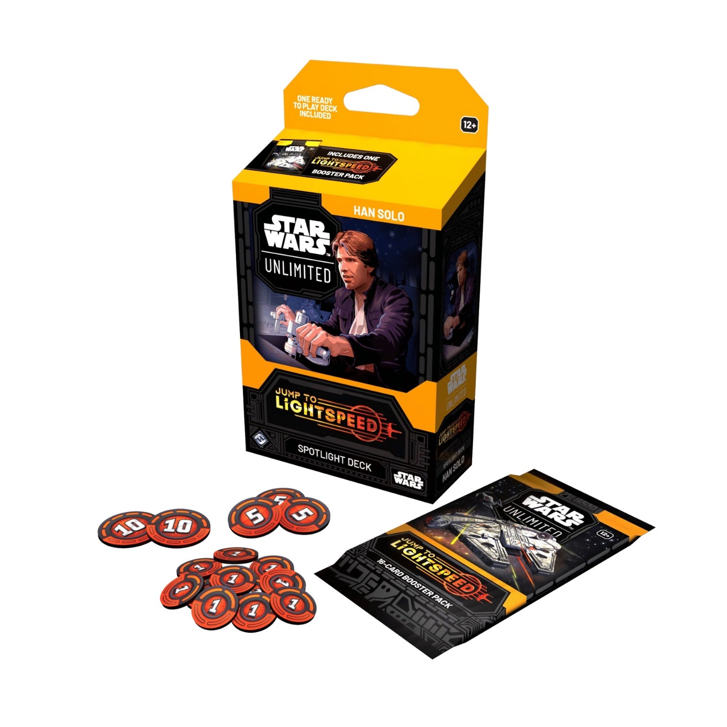 Star Wars Unlimited Jump to Lightspeed Spotlight Deck Han Solo Star Wars Unlimited Jump to Lightspeed Spotlight Deck Han Solo