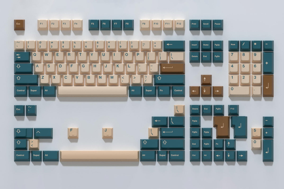 Gmk Earth Tones Cherry Profile Double Shot Abs Keycap Set Photo Inspiration