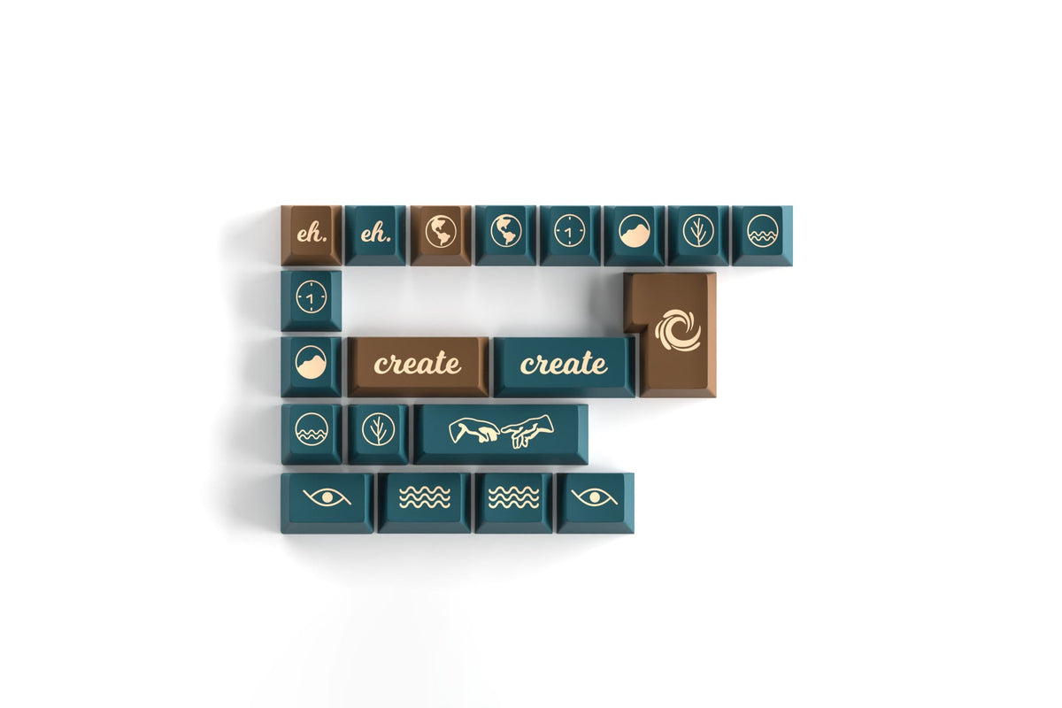 Earthy Kecaps GMK Keycaps