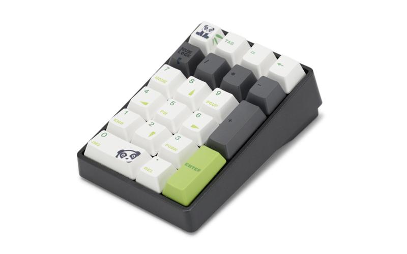 Varmilo VA21M Panda Numpad Dye Sub PBT Mechanical Keyboard keyboard image
