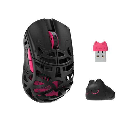 MK x WLMOUSE Beast Miao 8K Wireless Mouse - Black / Omron Optical