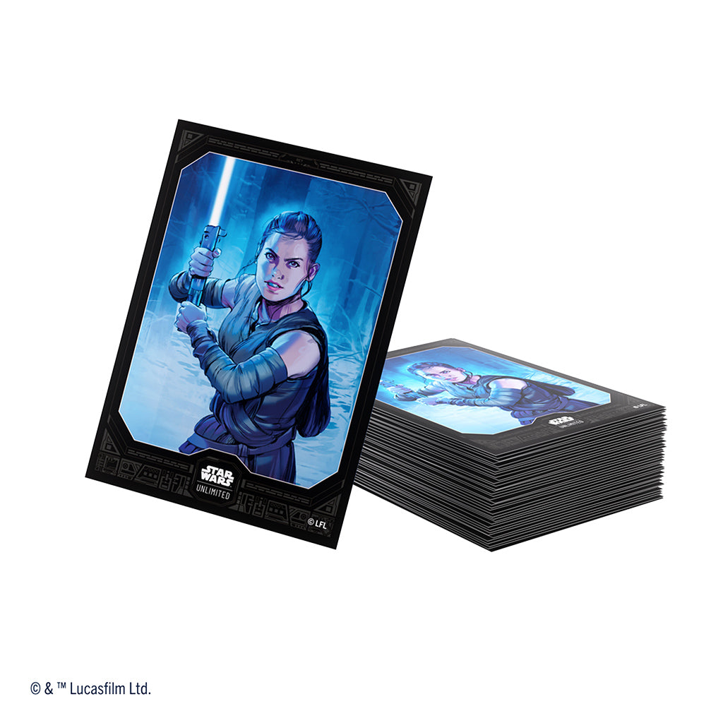Star Wars Unlimited Art Sleeves Rey MK6DQ34180 |74522|