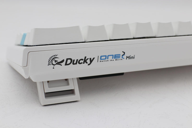 Ducky One 2 Mini Pure White RGB LED 60% Double Shot PBT Mechanical Key