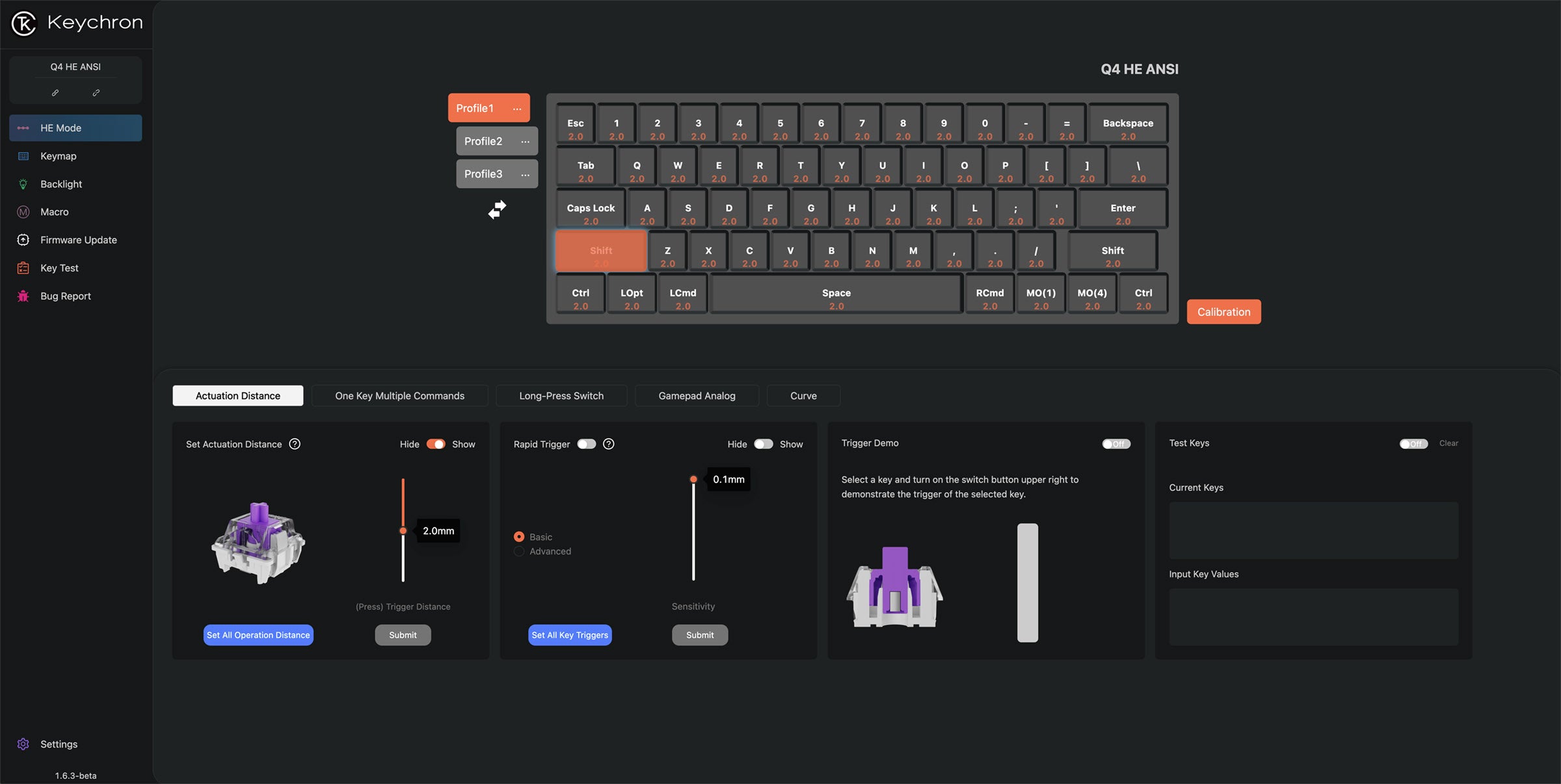 Keychron Q4 HE Aluminum Wireless Keyboard MK7MGW9M1A |75277|