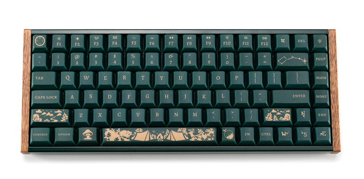 MK x Keychron K2 HE Special Edition Sylvan Hollow 75% Wood Wireless Keyboard MKU5FQCWZZ |0|