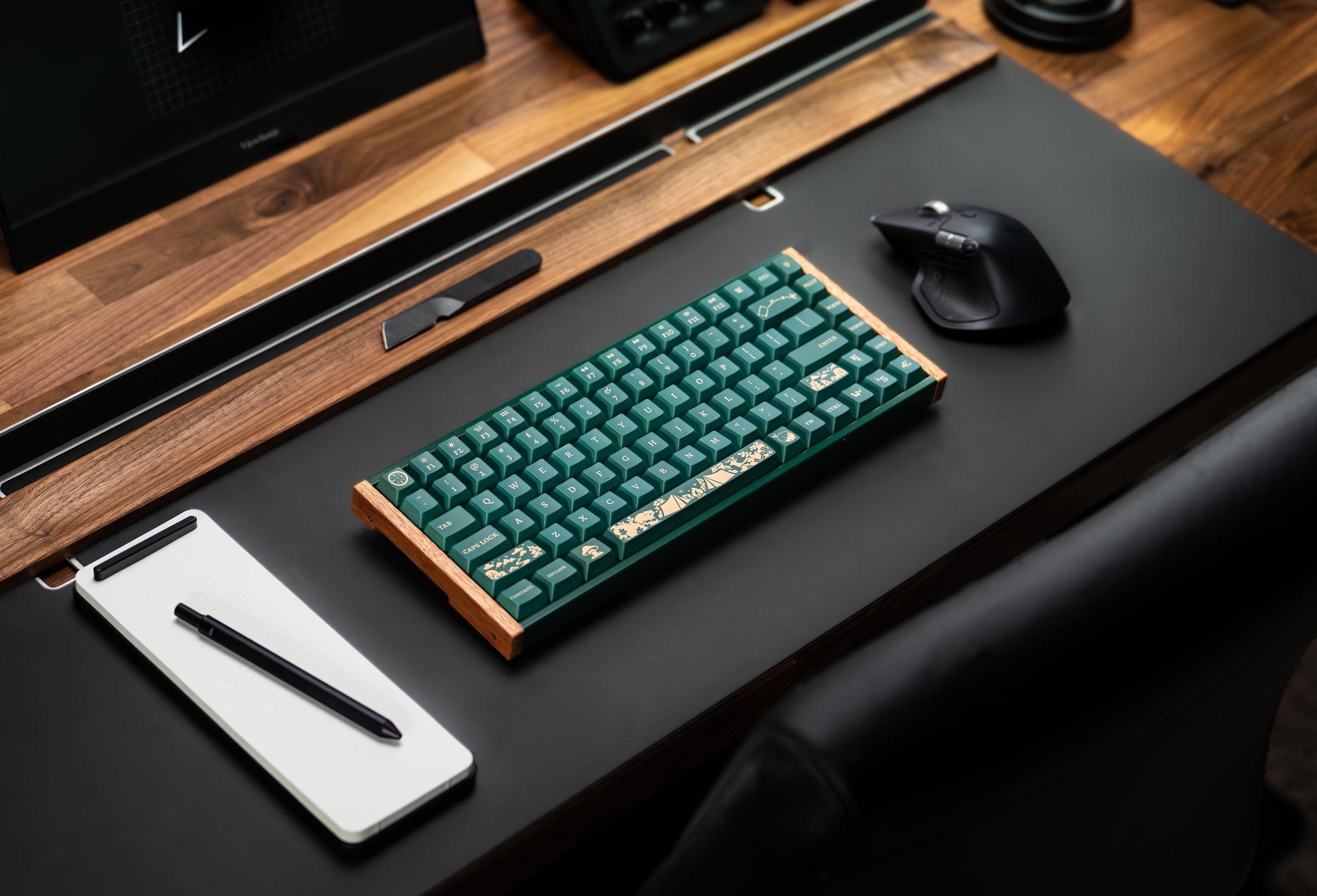 MK x Keychron K2 HE Special Edition Sylvan Hollow 75% Wood Wireless Ke